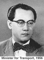 Min for Transport, 1956