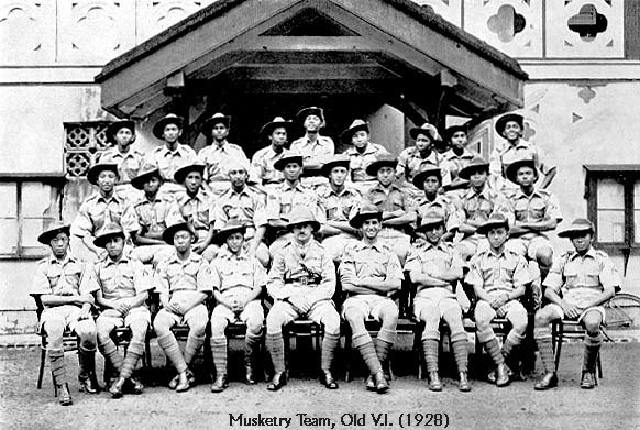 The School Musketry Team, 1928