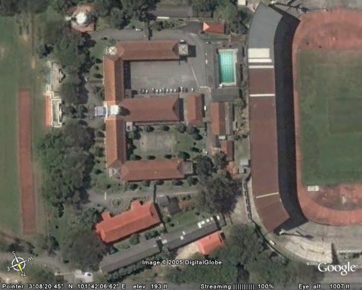 Space view of school, 2005